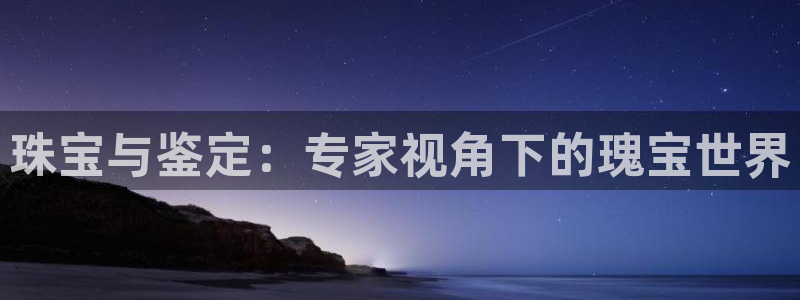 新宝5浗维33 300：珠宝与鉴定：专家视角下的瑰宝世界